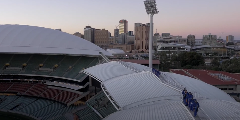 Adelaide Oval Roof Climb