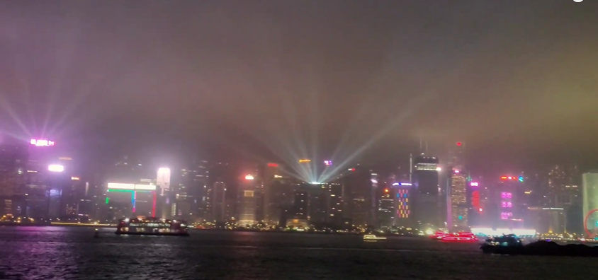 Symphony of Lights and Tsim Sha Tsui