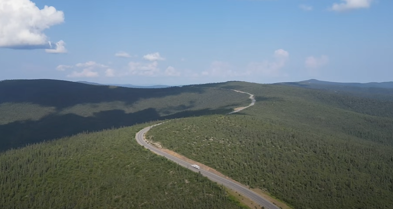 top of the world highway yukon